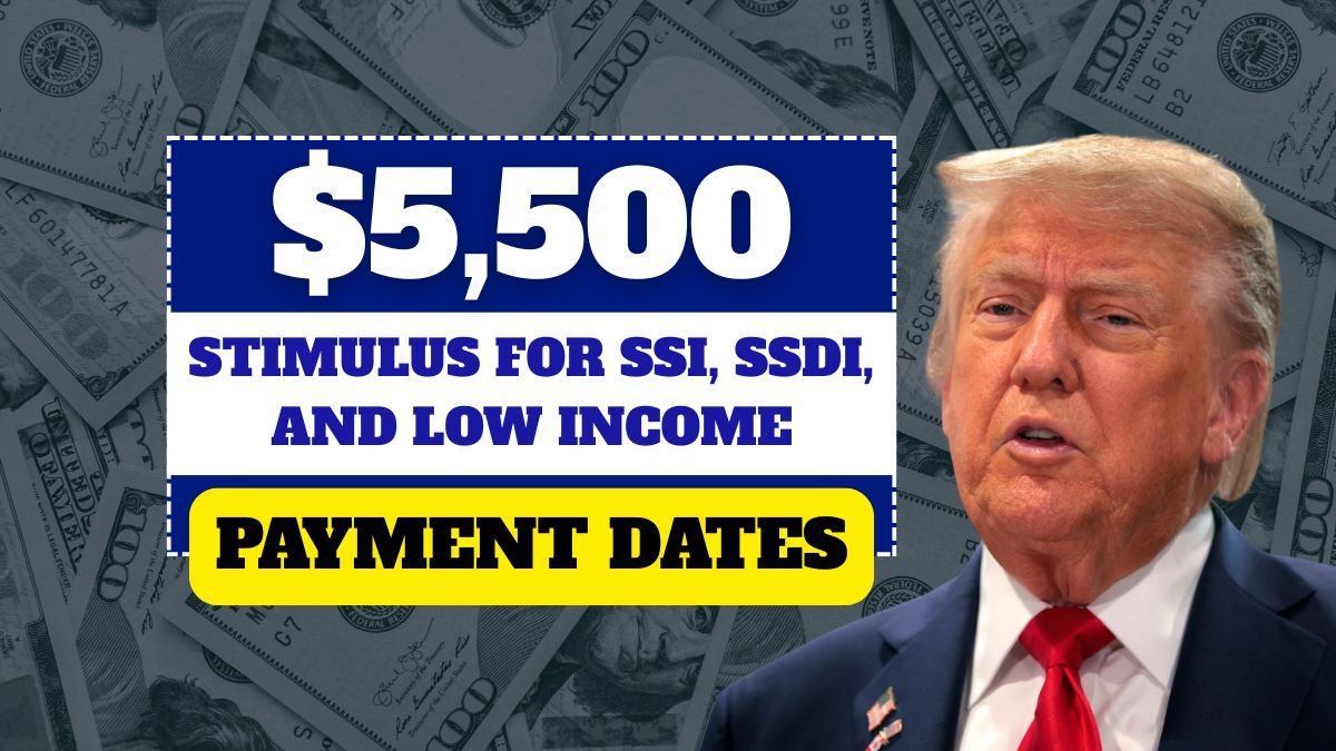 $5,500 Stimulus for SSI, SSDI, and Low Income Recipients